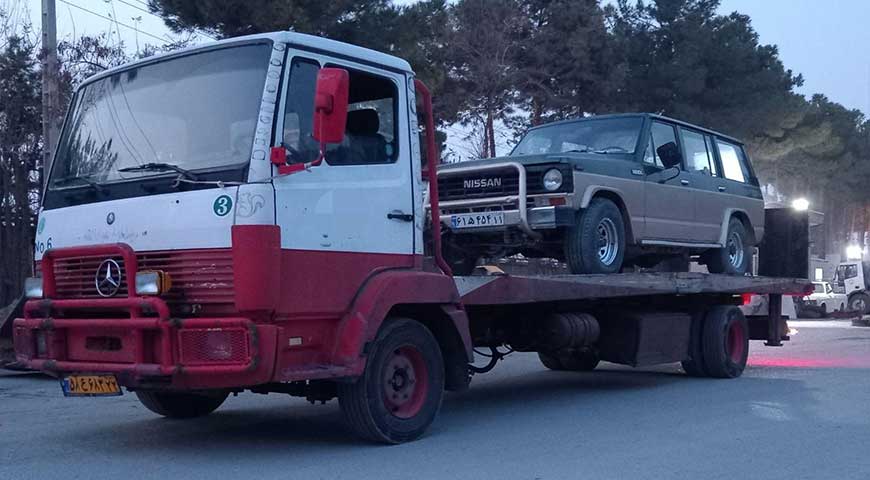 هزینه کفی خودروبر در زنجان